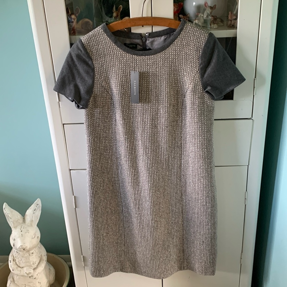 Talbots sz 10P dress nwt lined